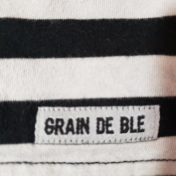 Grain De Ble | Stripe Hoodie Outfit sz 3 mos - Picture 6 of 6